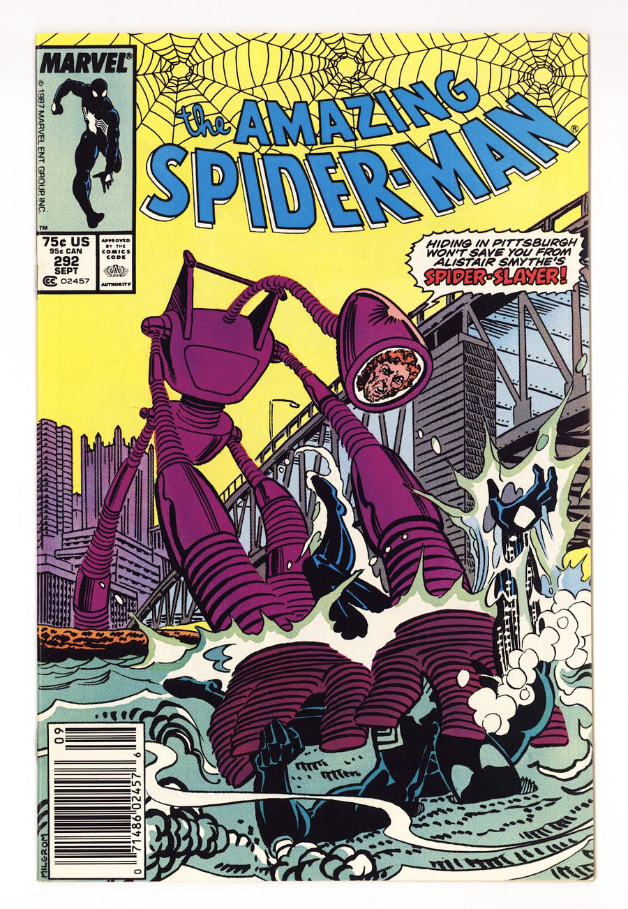 The Amazing Spider-Man Vol 1 292  VF/NM (9.0)   (1987)   Newsstand