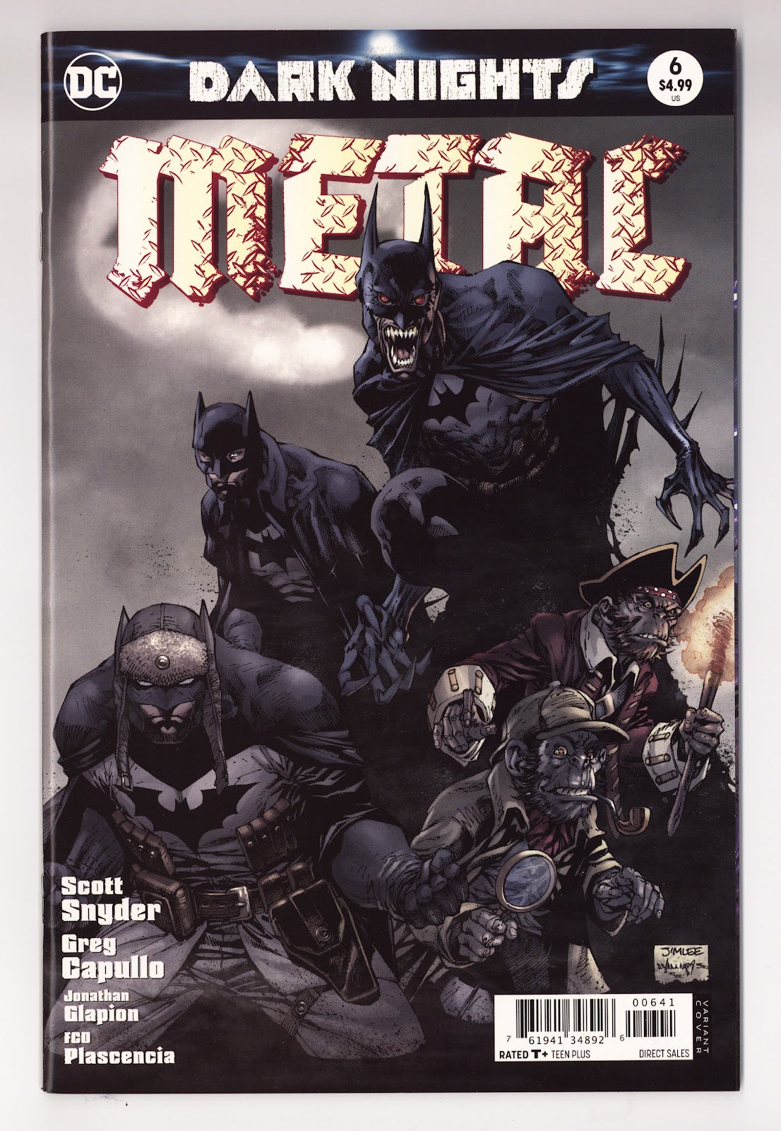 Dark Nights: Metal   6  High Grade   (2018) Lee    Variant