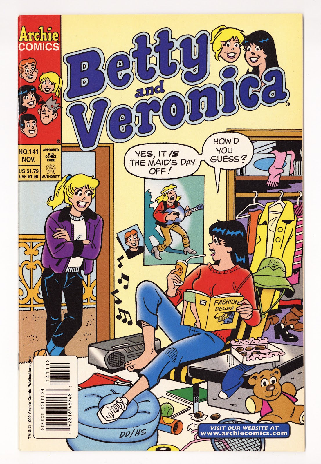 Betty and Veronica Vol 1 141  High Grade   (1999)