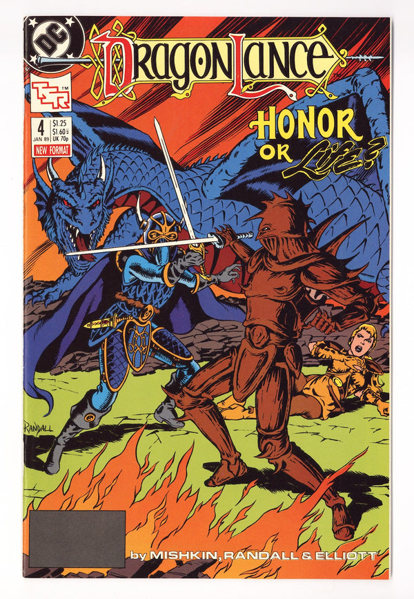 Dragonlance Comic Book 4 High Grade (1988)