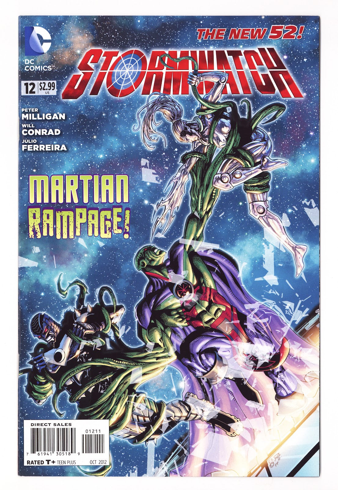Stormwatch Vol 3 12  High Grade   (2012)     