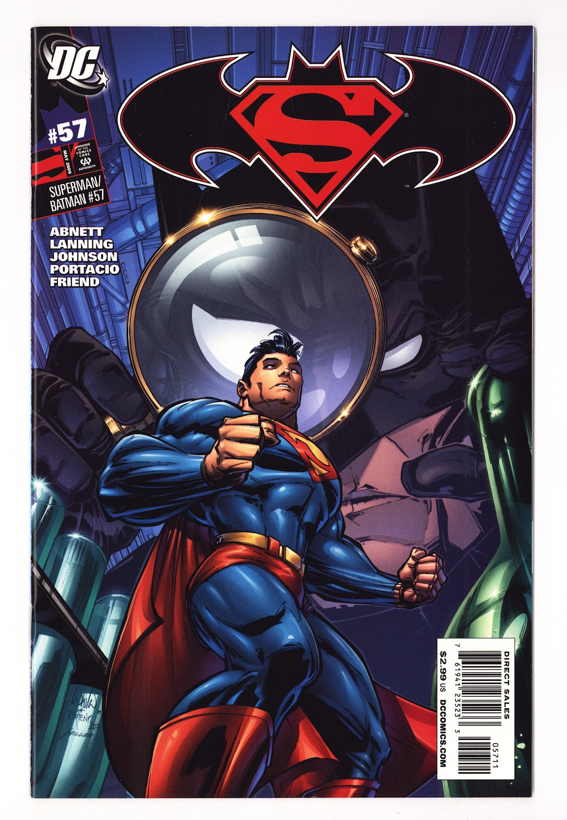 Superman / Batman   57  High Grade   (2009)   Direct Sales  