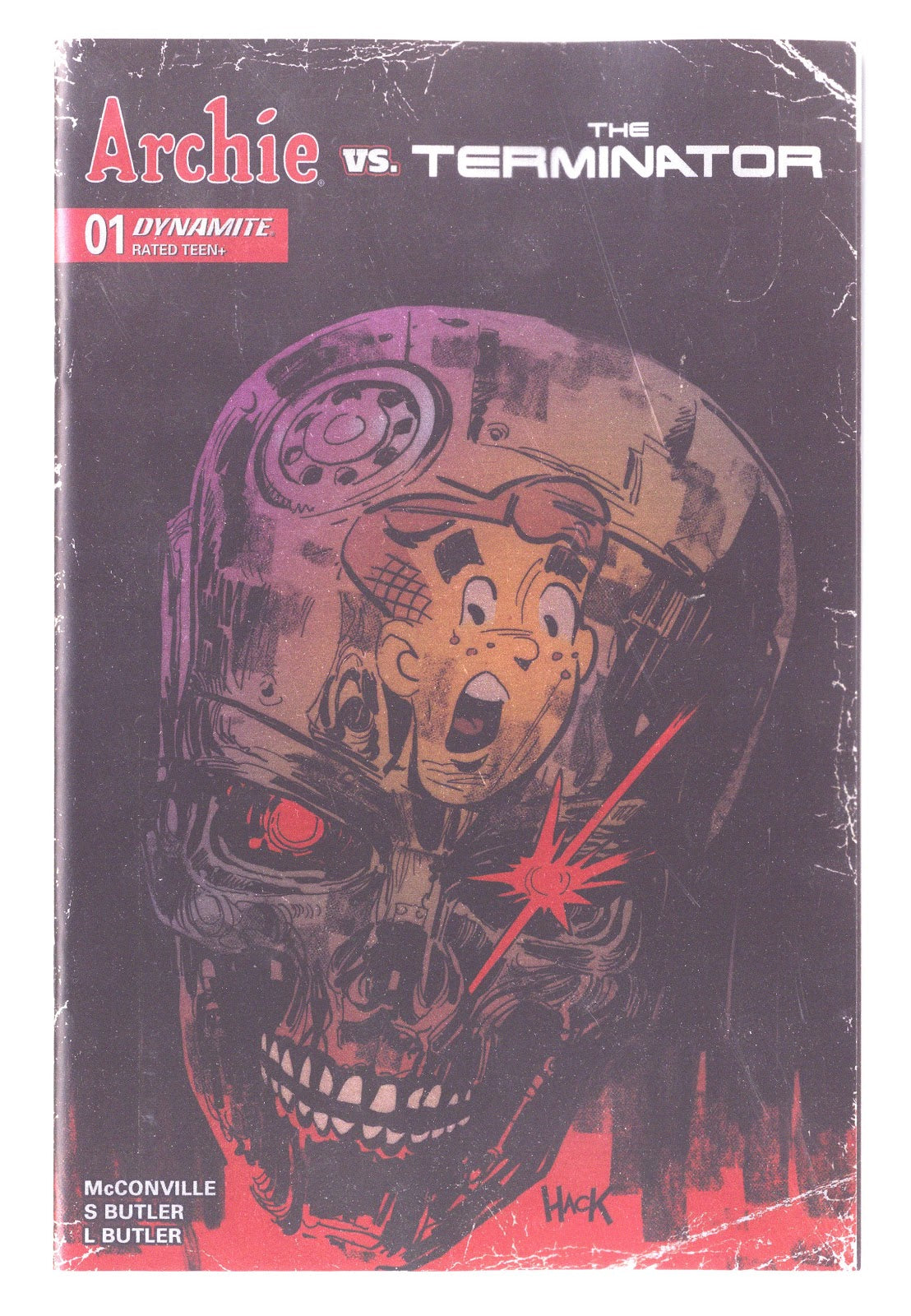 Archie vs the Terminator #1 Hack Foil Incentive Variant