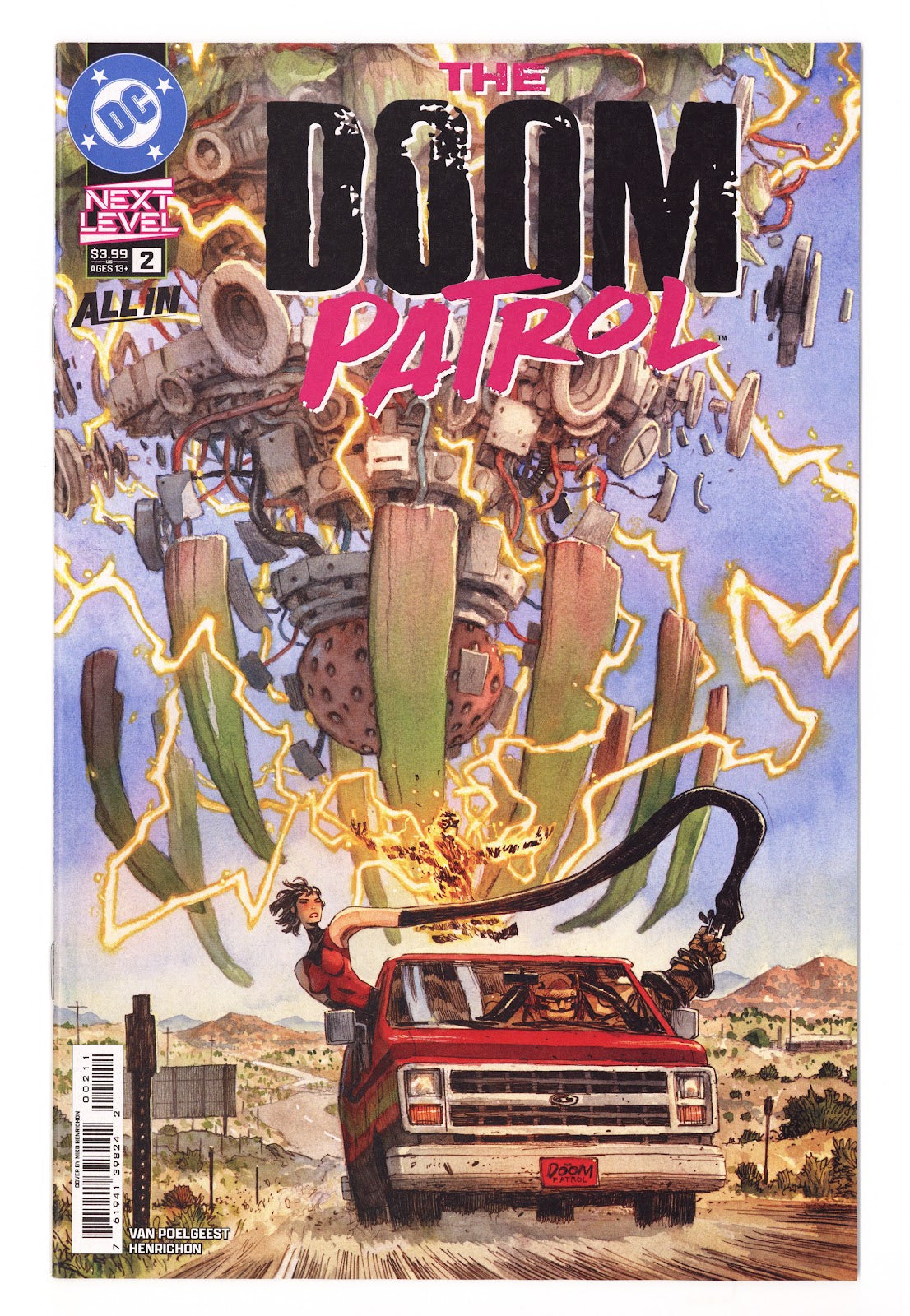 Doom Patrol #2 Henrichon