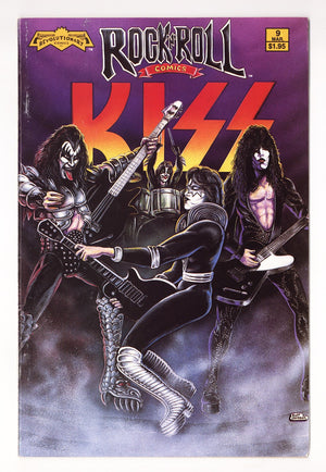 Rock N' Roll Comics Vol 1 9  Mid Grade KISS  (1990)   2nd Print