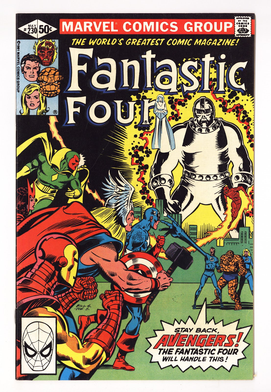 Fantastic Four Vol 1 230  Mid Grade   (1981)   Direct  