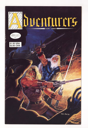 The Adventurers   1 [Second Printing]  Mid Grade   (1986)   2nd Print
