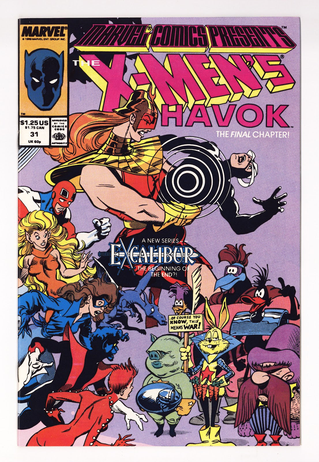 Marvel Comics Presents Vol 1 31 High Grade (1989) 