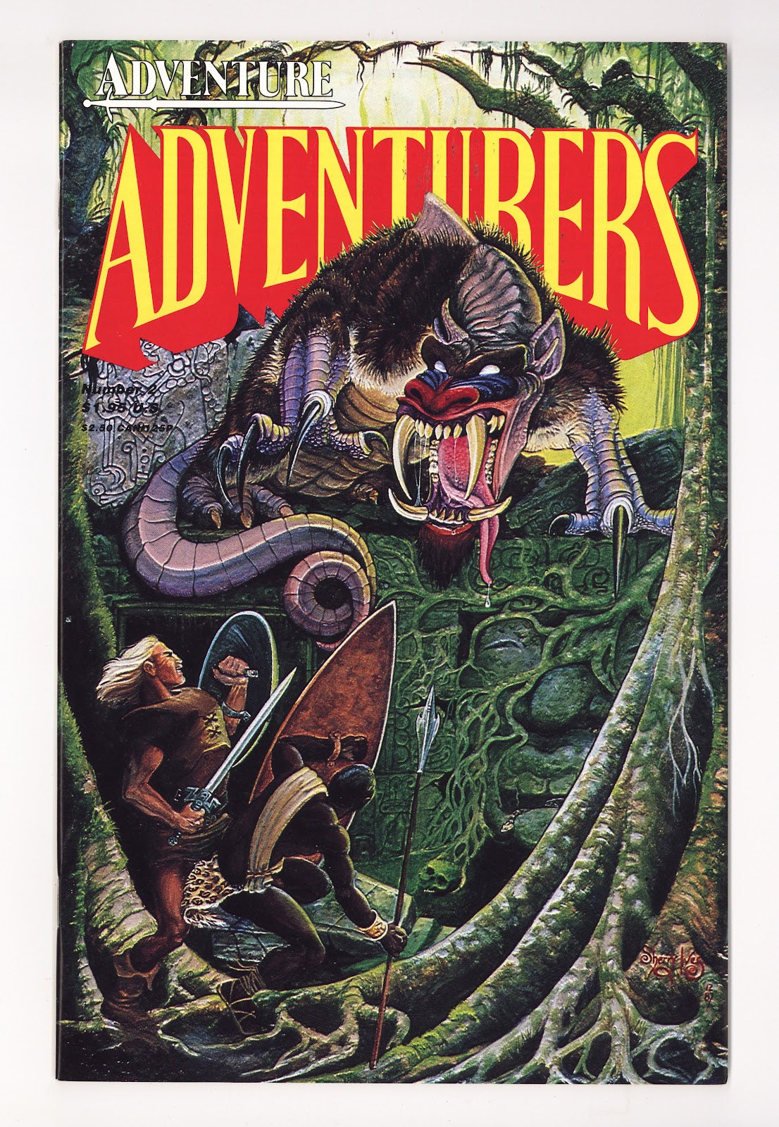 Adventurers Book II   2  High Grade   (1988)     