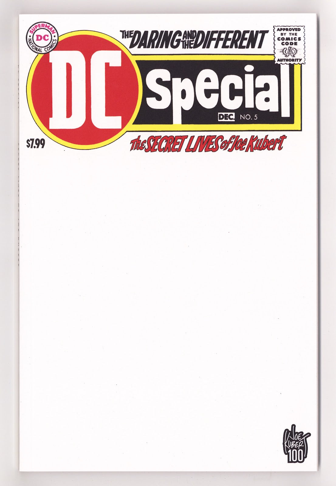 Dc Special  5   Blank Facsimile Variant   (2026)