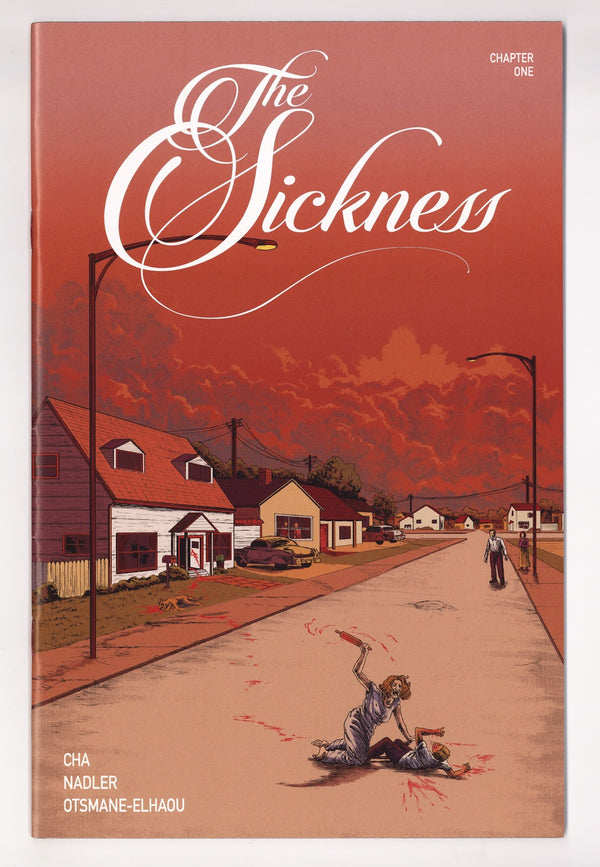 The Sickness 1 VF+ (8.5) W/ Jenna Cha Sketch Card (2023)
