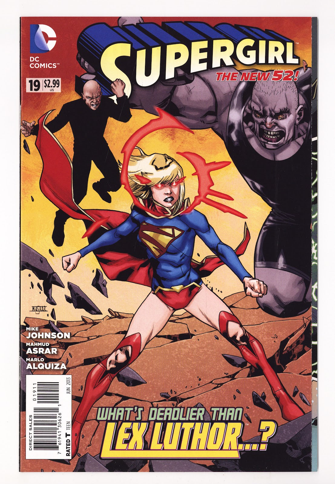 Supergirl Vol 6 19  High Grade   (2013)   Direct Sales  