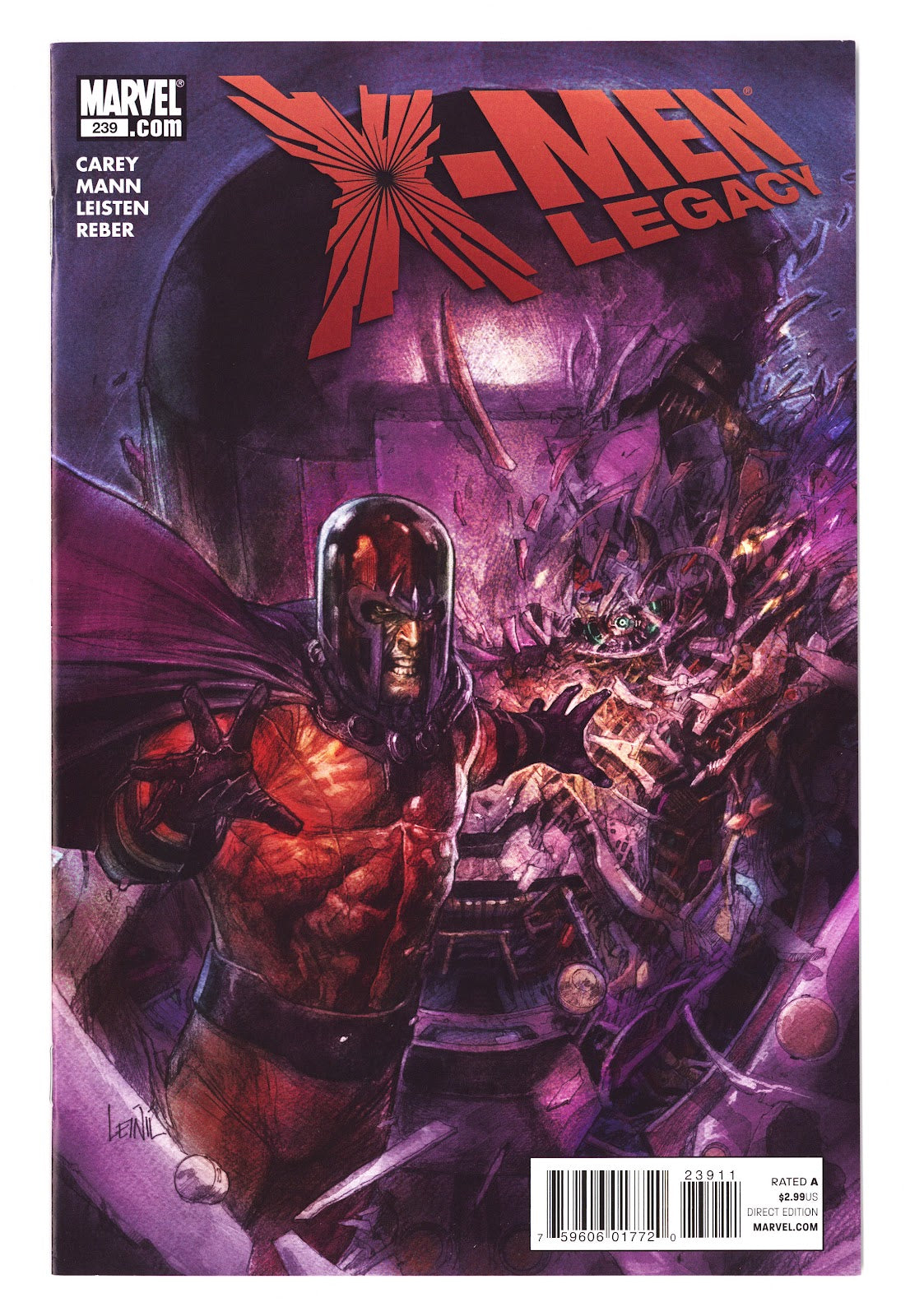 X-Men: Legacy Vol 1 239 High Grade (2010) 