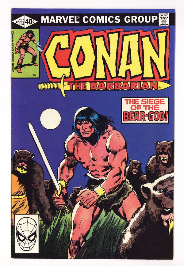 Conan the Barbarian Vol 1 112  High Grade   (1980)