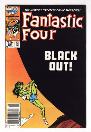 Fantastic Four Vol 1 293 Mid Grade (1986) Newsstand