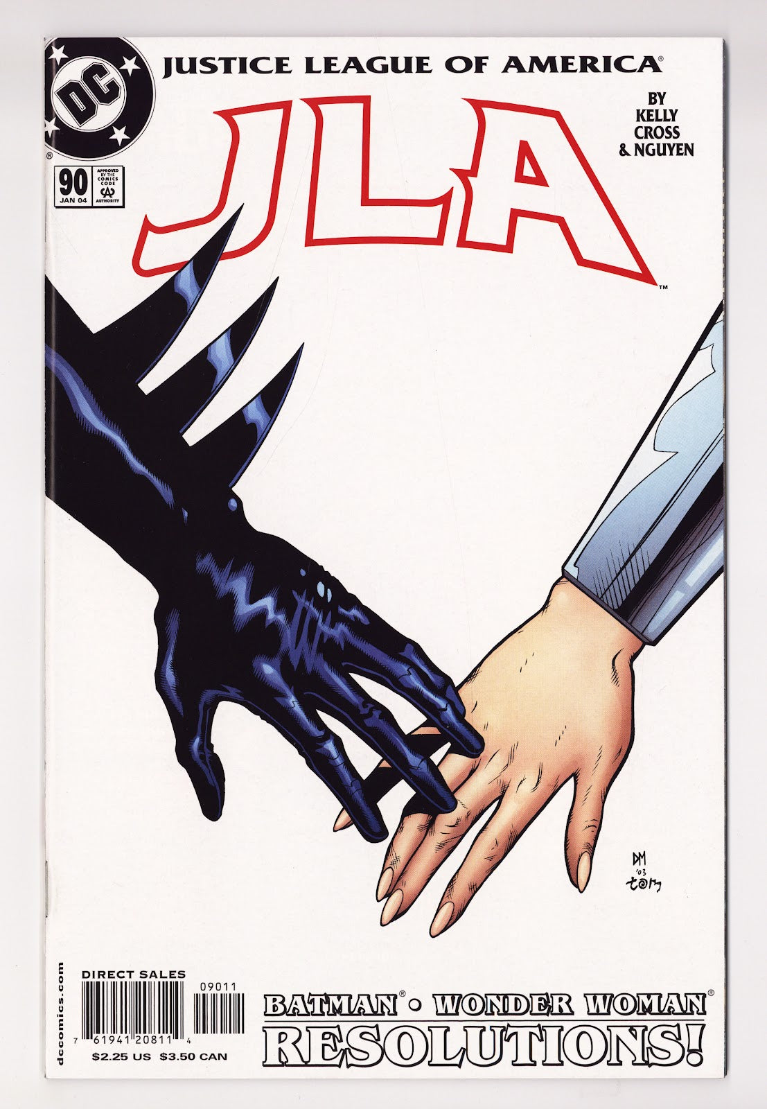 JLA 90 High Grade (2004) Direct Sales 