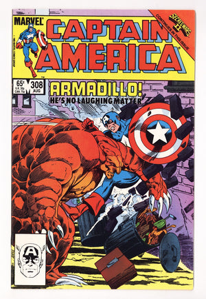 Captain America Vol 1 308 High Grade (1985) Direct