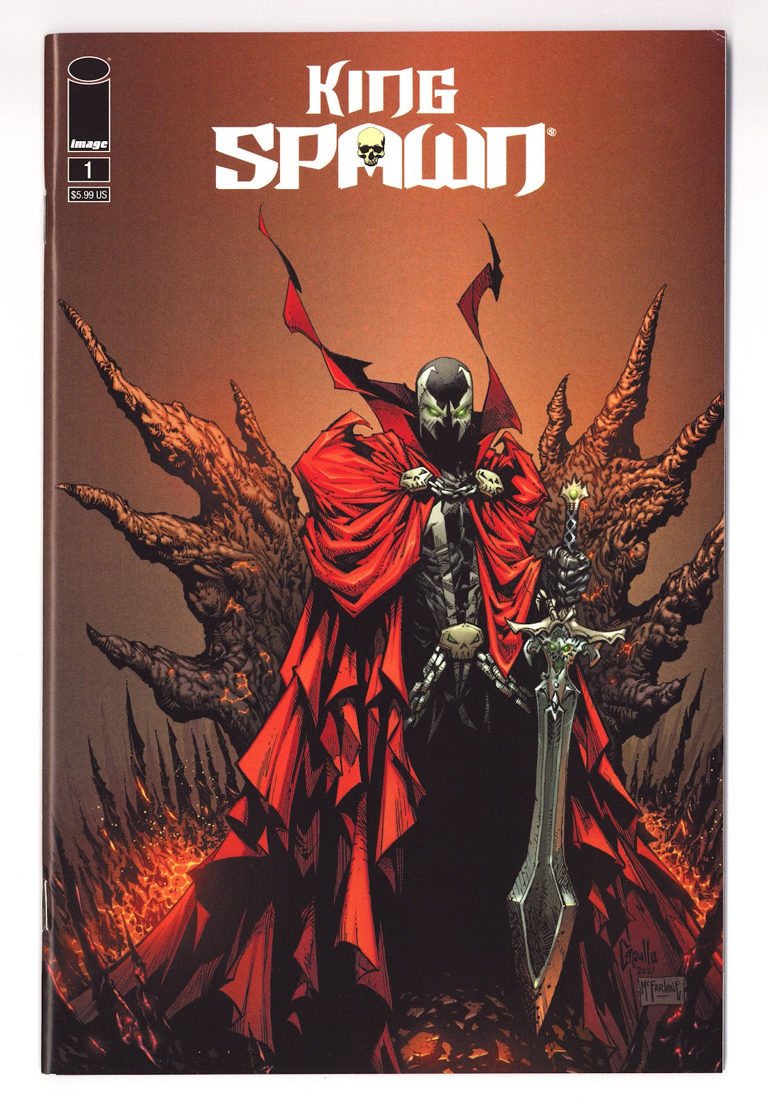 King Spawn 1 High Grade (2021) McFarlane Variant 