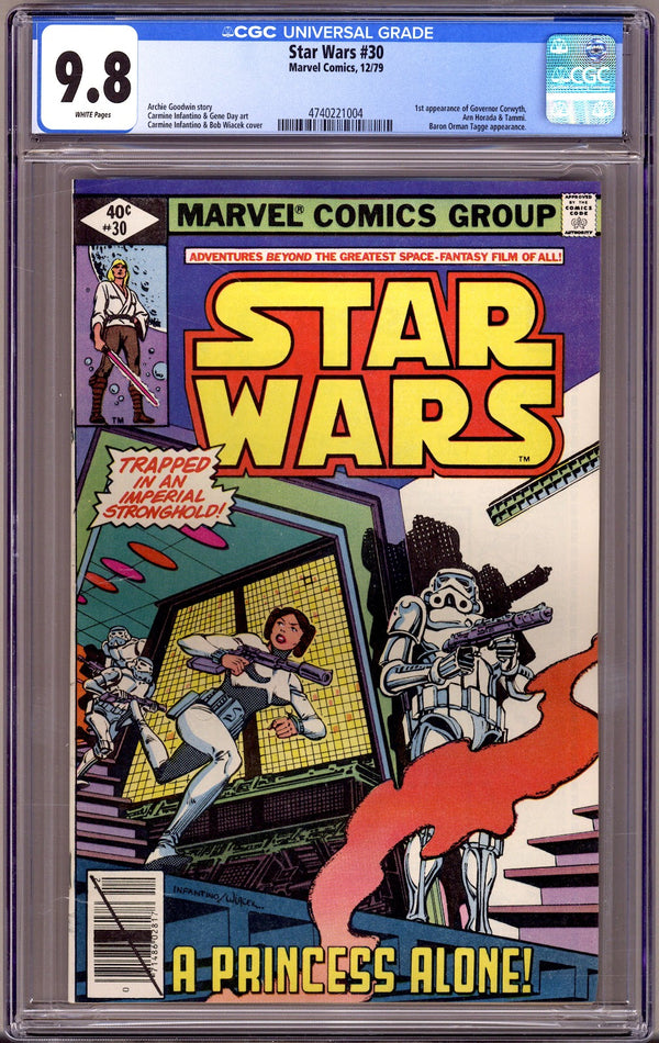 Star Wars Vol 1 30 CGC 9.8 (NM/M) (1979)