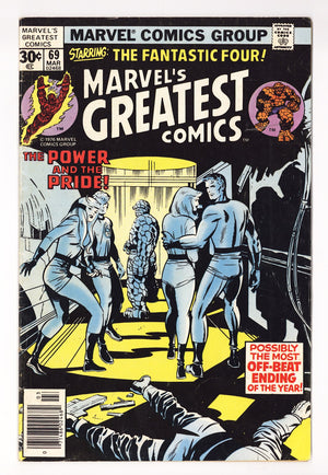 Marvel's Greatest Comics 69 Low Grade (1977)