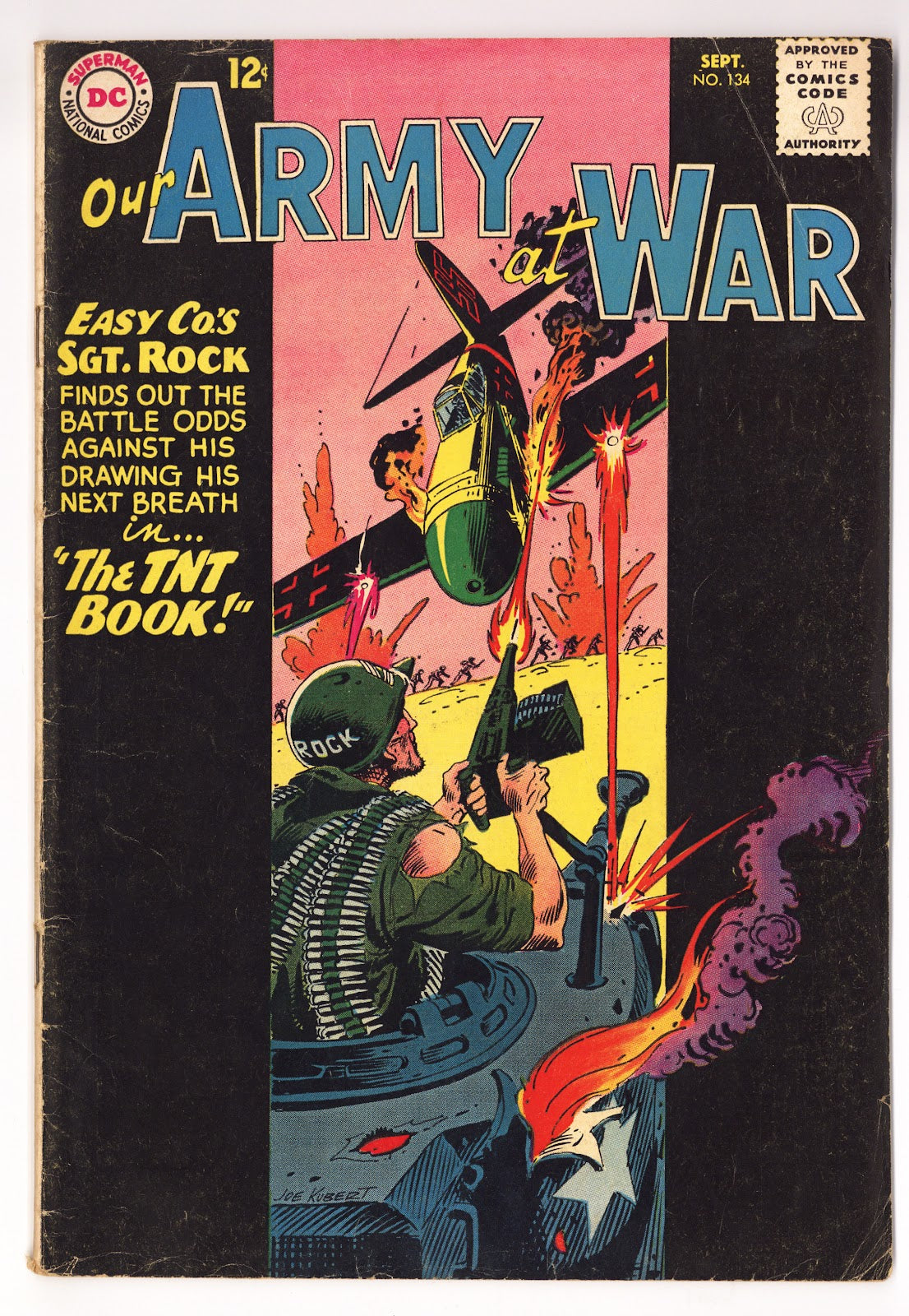 Our Army at War Vol 1 134  VG (4.0)   (1963)     