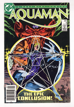 Aquaman Vol 2 4 VF/NM (9.0) (1986) Canadian Price Variant
