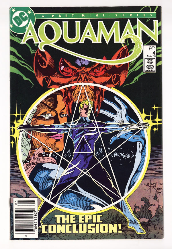Aquaman Vol 2 4 VF/NM (9.0) (1986) Canadian Price Variant