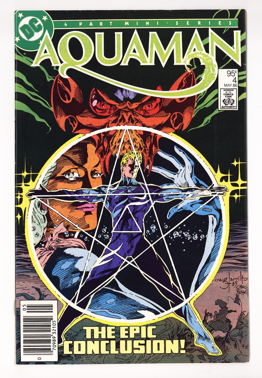 Aquaman Vol 2 4 VF/NM (9.0) (1986) Canadian Price Variant 