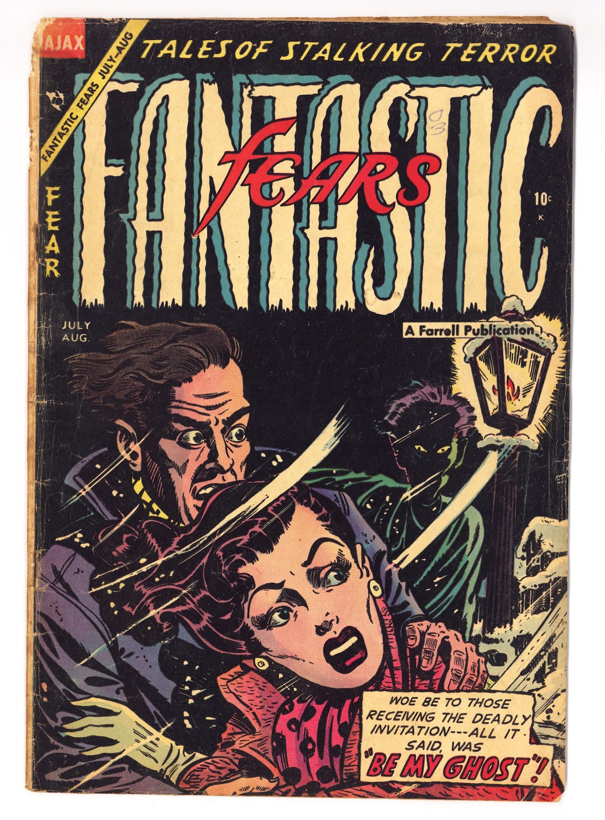 Fantastic Fears 8 GD+ (2.5) (1954) 