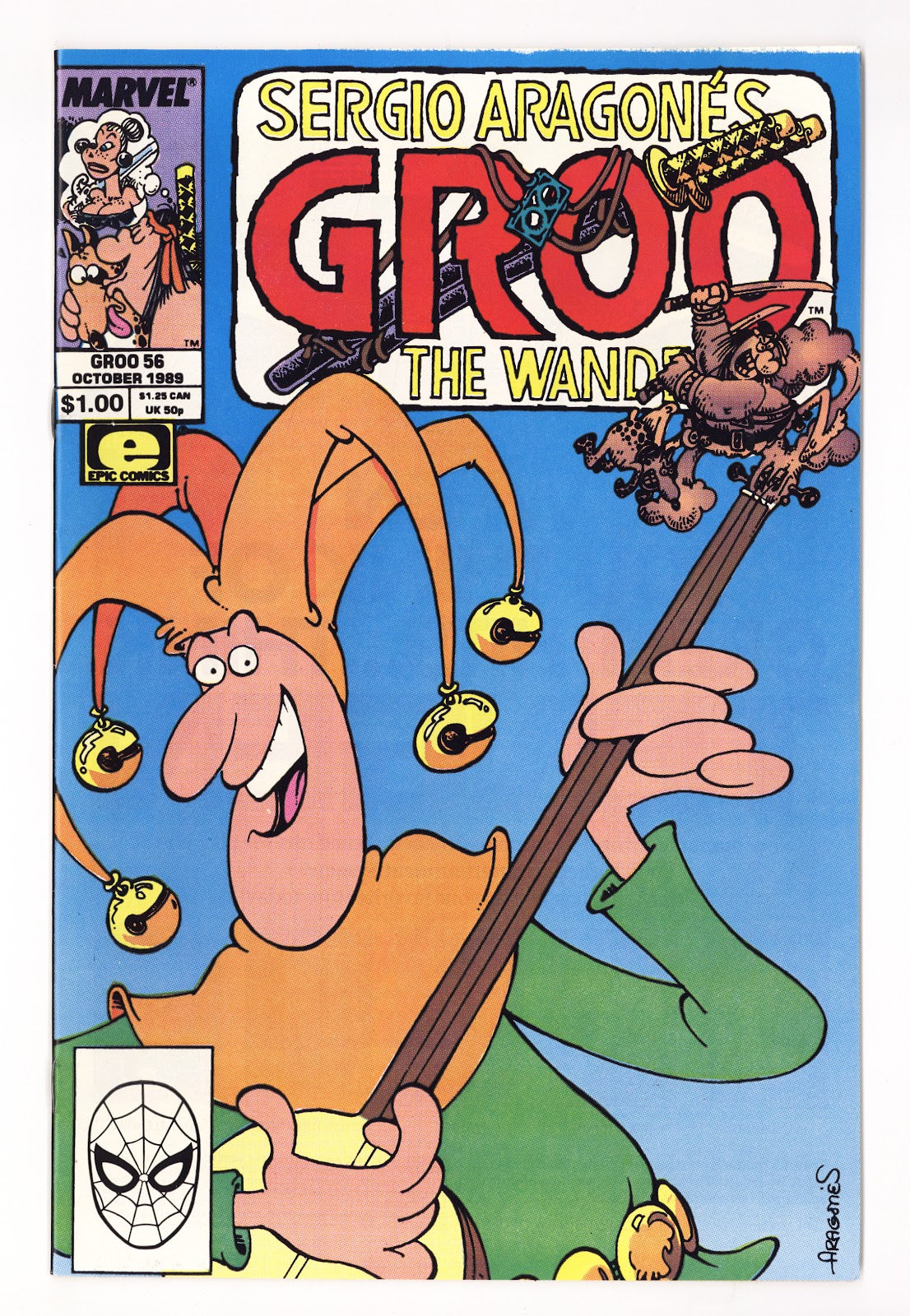 Sergio Aragones Groo the Wanderer 56 High Grade (1989) Direct 