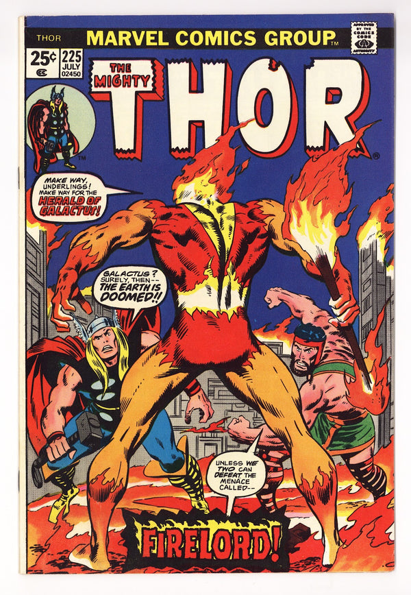 Thor Vol 1 225  FN/VF (7.0)   (1974)