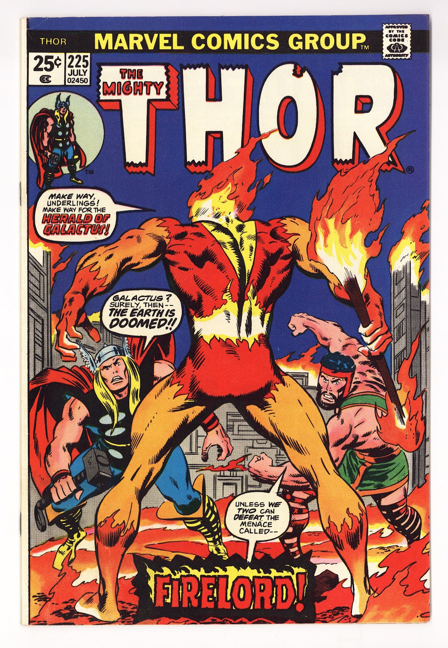 Thor Vol 1 225  FN/VF (7.0)   (1974)     