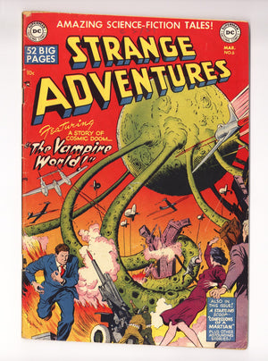 Strange Adventures Vol 1 6  VG+ (4.5) Miscut  (1951)