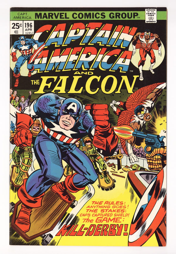 Captain America Vol 1 196 Mid Grade (1976)