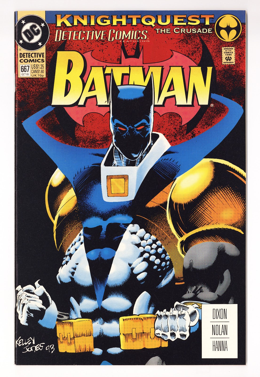 Detective Comics Vol 1 667  High Grade   (1993)