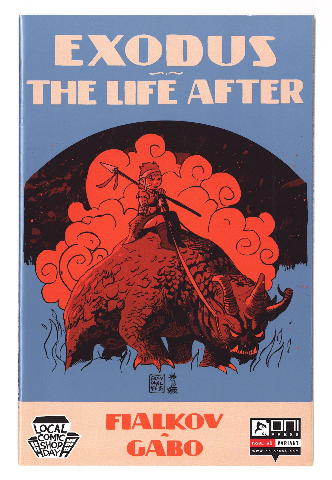 Exodus: The Life After   1  High Grade   (2015) Francavilla   Variant  