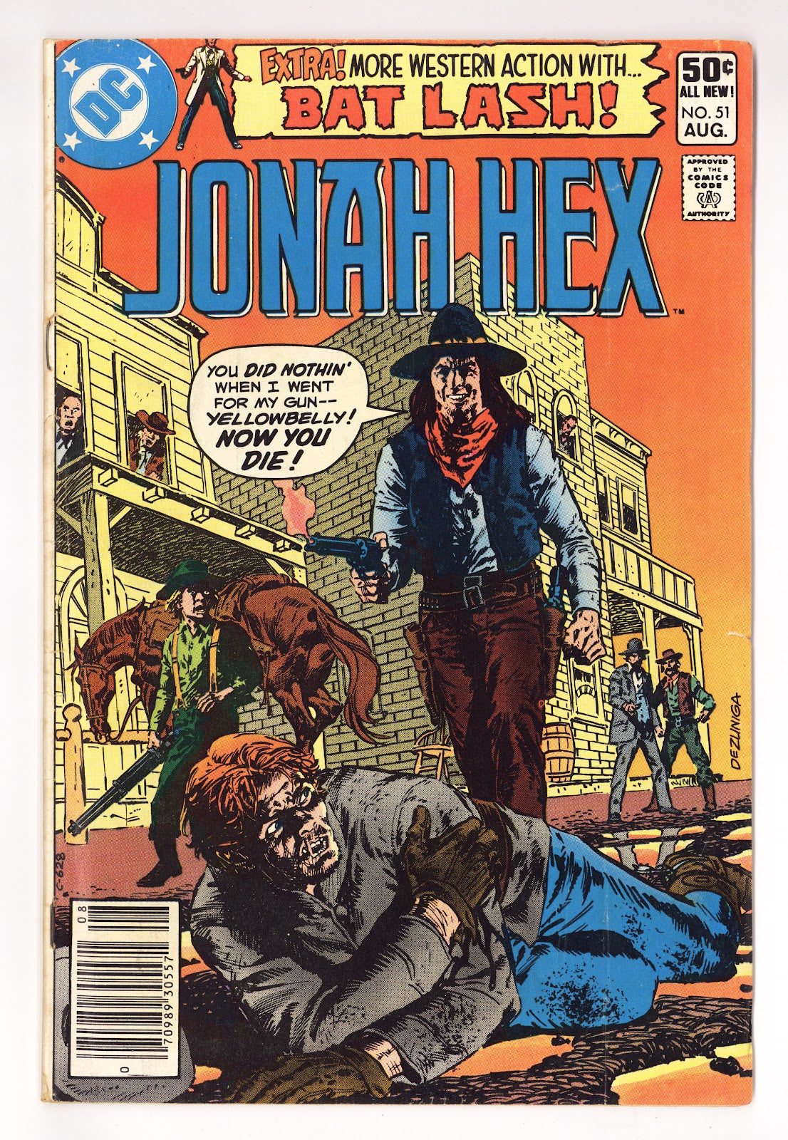 Jonah Hex Vol 1 51  Low Grade   (1981)   Newsstand  
