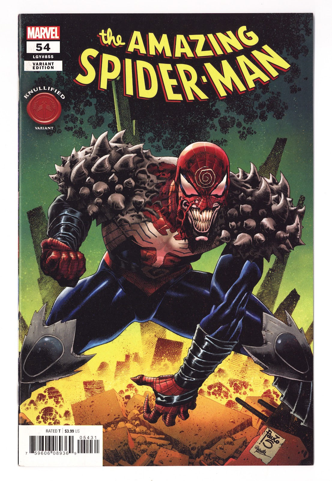 Amazing Spider-Man Vol 5 54 (855) High Grade (2021) Siqueira Variant 