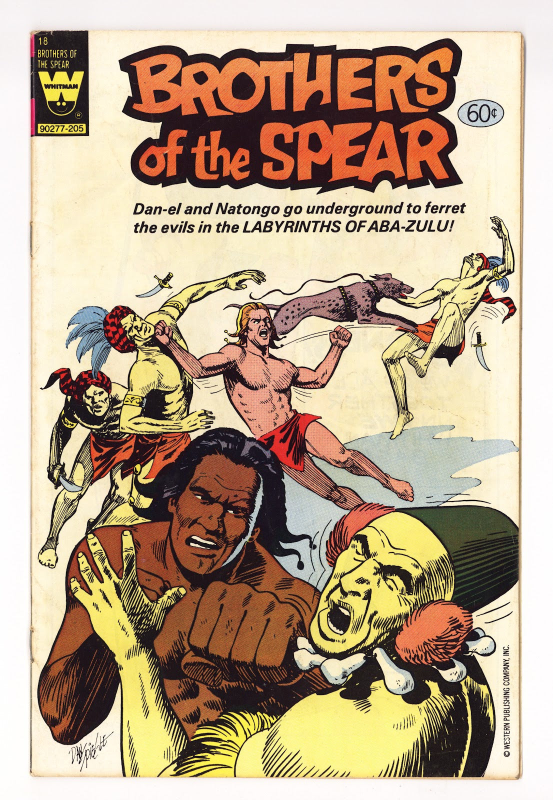 Brothers of the Spear 18 Low Grade (1982) Yellow Logo 