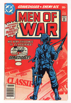 Men of War Vol 1 1  Low Grade   (1977)