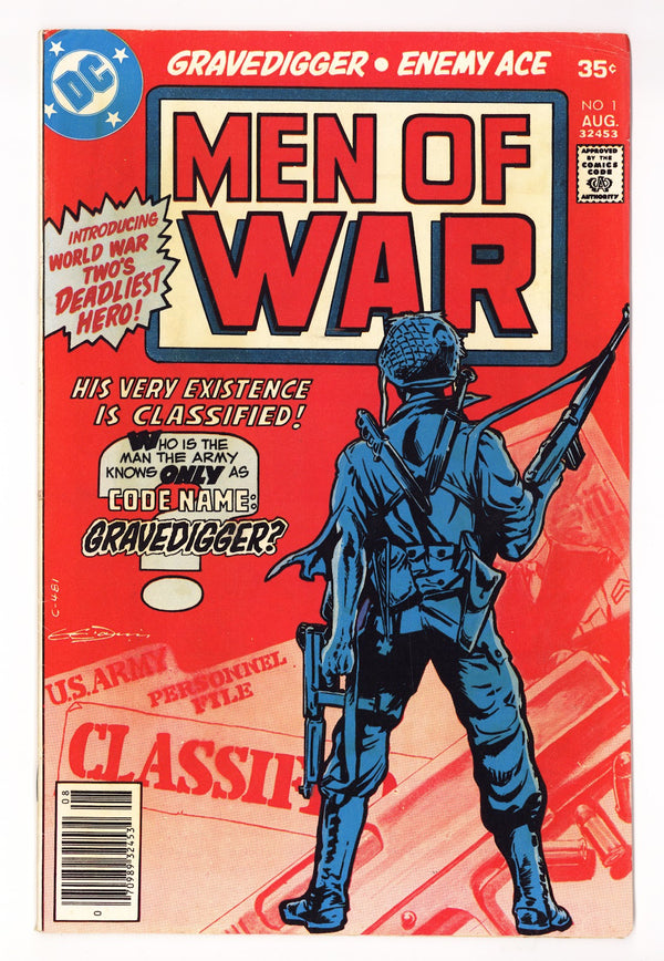 Men of War Vol 1 1  Low Grade   (1977)