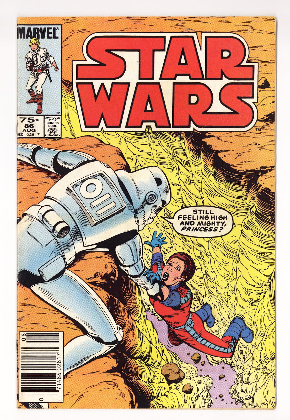 Star Wars Vol 1 86  Low Grade   (1984)   Canadian Price Variant