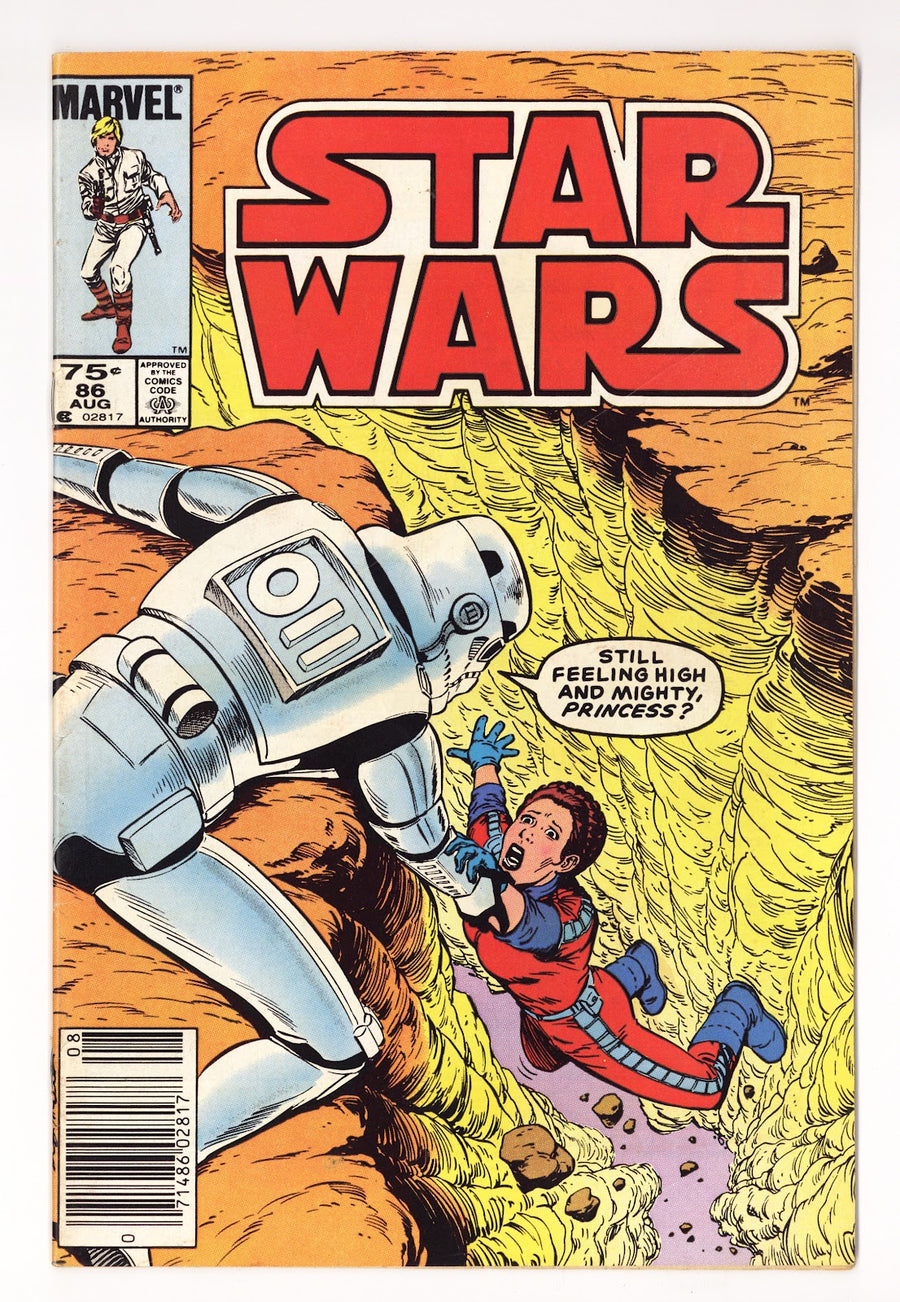Star Wars Vol 1 86  Low Grade   (1984)   Canadian Price Variant