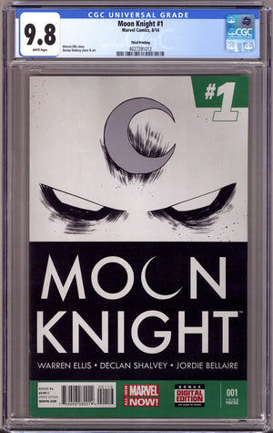 Moon Knight Vol 7 1 CGC 9.8 (NM/M) (2014) 3rd Print