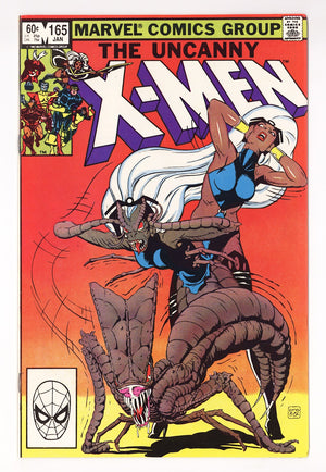 The Uncanny X-Men Vol 1 165  VF (8.0)   (1983)