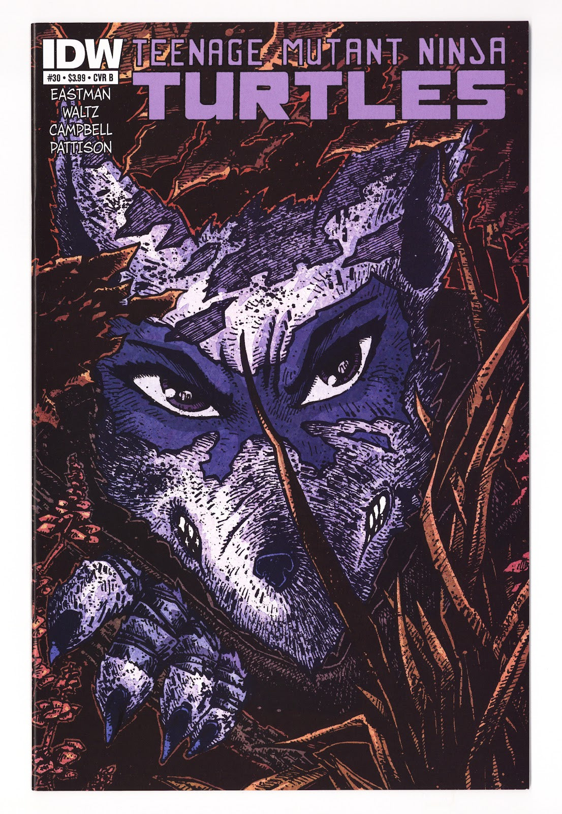 Teenage Mutant Ninja Turtles Vol 5 30 High Grade (2014) Eastman Variant 