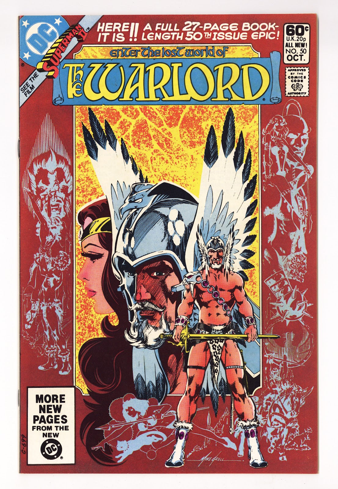 Warlord Vol 1 50  Mid Grade   (1981)     