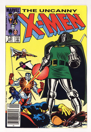 The Uncanny X-Men Vol 1 197  VF (8.0)   (1985)   Canadian Price Variant