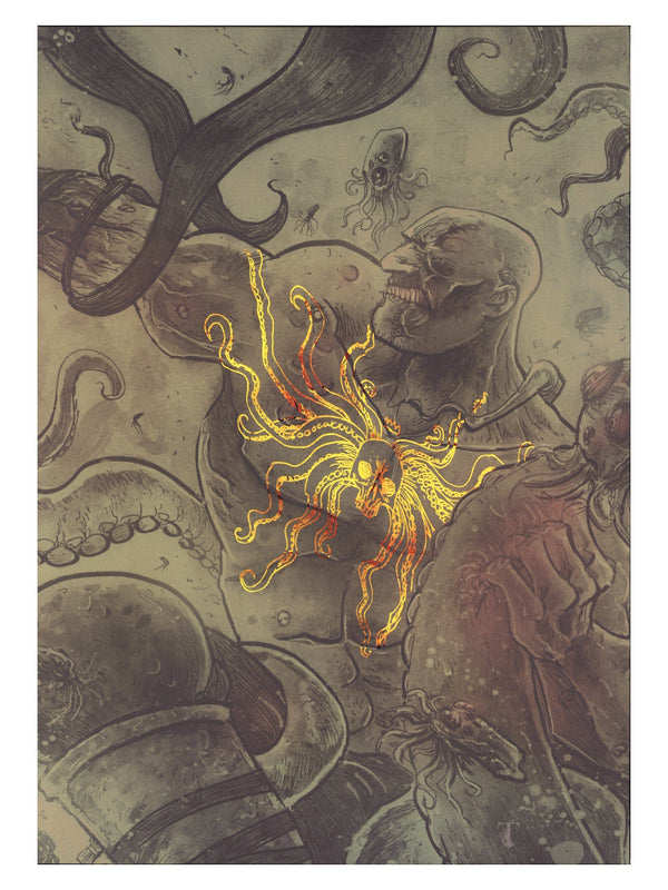 The Squidder Slipcase HC High Grade 556/666 (2014) Signed x1 1st Page Ben Templesmith