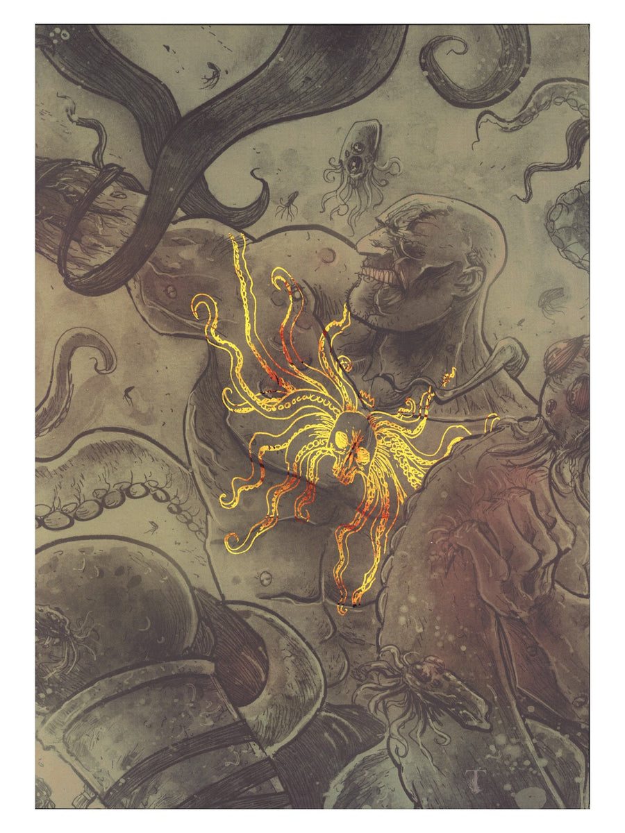 The Squidder Slipcase HC High Grade 556/666 (2014) Signed x1 1st Page Ben Templesmith 